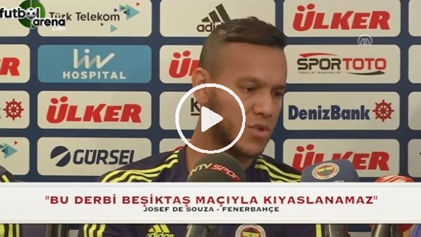 Josef de Souza'dan Beşiktaş maçına gönderme