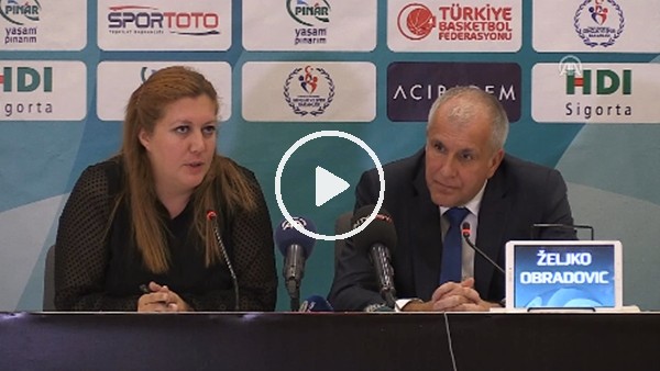 Obradovic: ''Düzeltmemiz gereken şeyler var''