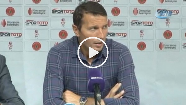 Bayram Bektaş: "Haftaya bu puan kaybını telafi etmek istiyoruz"