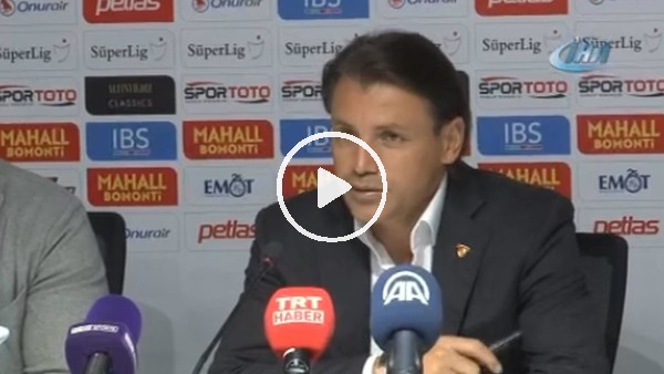 Tamer Tuna: "27 orta yaptık, son dakikada penaltıyla golü atabildik"