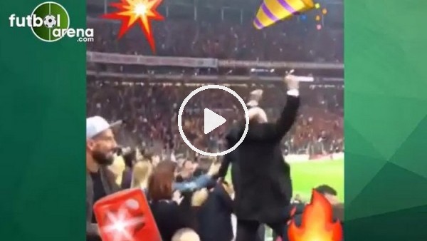 Cenk Ergün'ün gol sevinci