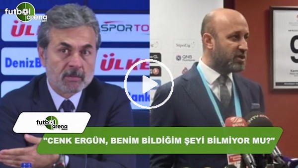 Aykut Kocaman'dan Cenk Ergün'e cevap