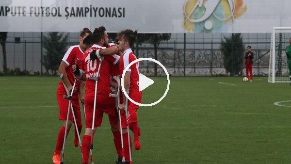 Ampute Milli Takımı Almanya'yı 7-0 yendi