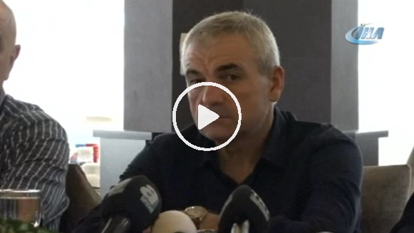 Rıza Çalımbay: "Sıkıntılı süreci aşmamız için Galatasaray maçı çok iyi bir şans"