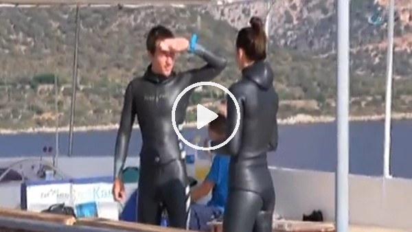 Antalya, dünyanın en iyi dalış sporcularına ev sahipliği yapıyor