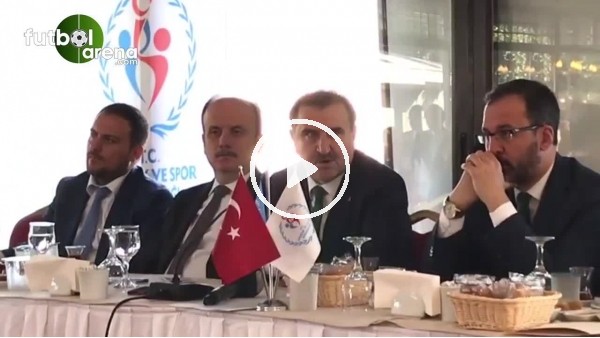 Spor Bakanı itiraf etti! "Az çalışıyoruz"