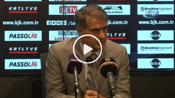 Şenol Güneş: "4 maçta 2 puan bizim için başarısızlık"