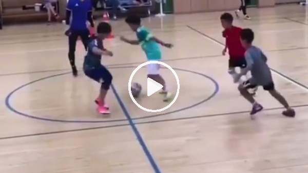 Genç yetenekten enfes hareketler!