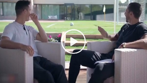 Ronaldo'nun oğlu Cristiano JR, Ferdinand'a şov yaptı!