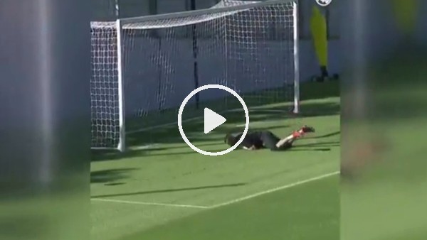 Real Madrid'in şut çalıştı