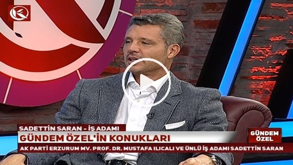 Sadettin Saran: "Ali Koç'u destekleyeceğim"