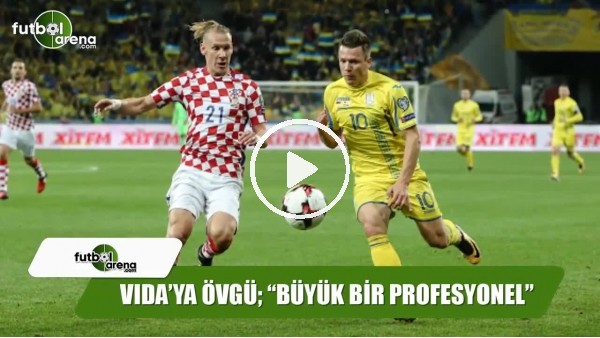 Beşiktaş'ın gözdesi Vida'ya büyük övgü