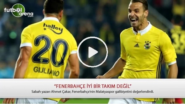 "Fenerbahçe şampiyon olamaz"