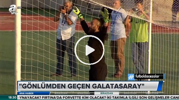 Kars 36 Spor Kalecisi Aykut Demirdelen: "Gönlümden geçen takım Galatasaray"
