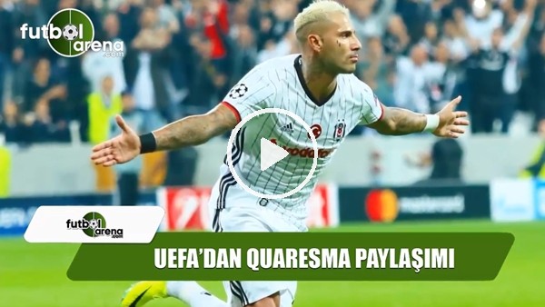 UEFA'dan Ricardo Quaresma paylaşımı