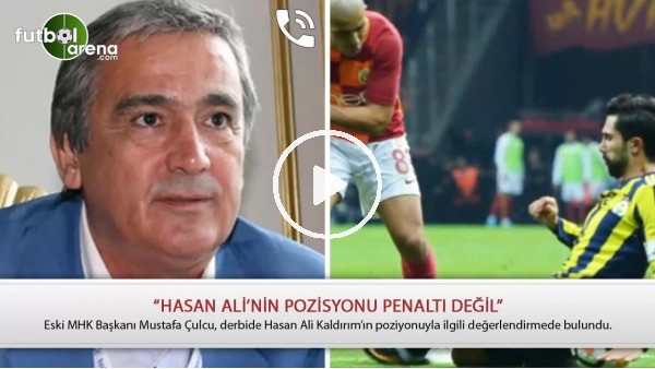 "Hasan Ali'nin pozisyonu penaltı değil"