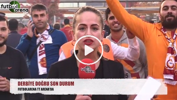 Galatasaray - Fenerbahçe derbisi öncesi Türk Telekom Stadı çevresinde son durum