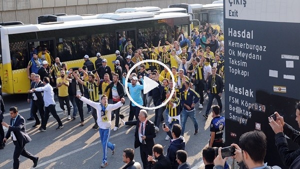 Fenerbahçe taraftarı Aslantepe'de!