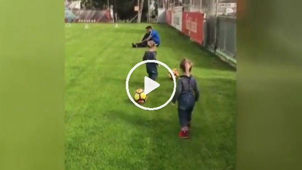 Jose Sosa'nın ikizleri Trabzonspor Tesisleri'nde