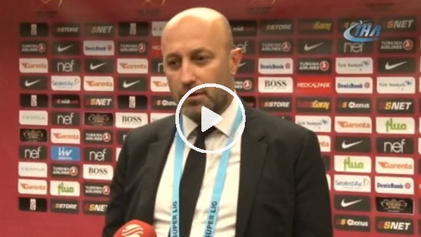 Cenk Ergün: "Pozisyon penaltıydı"