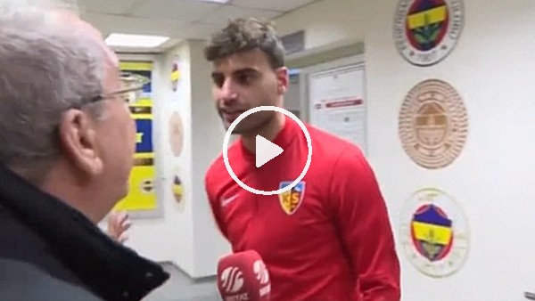 Deniz Türüç'ten Beyaz TV muhabirine tepki