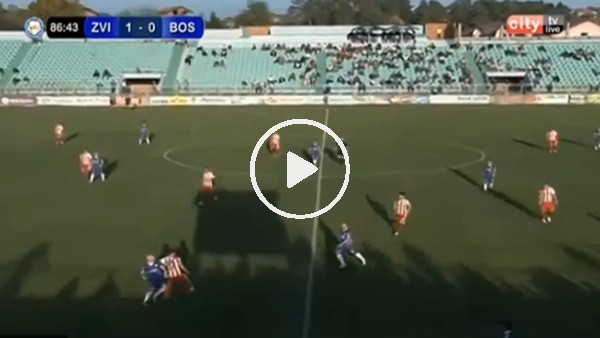 Bosna Hersek ikinci liginde yaşanan olay, futbol tarihine geçti!