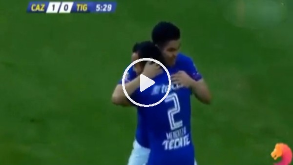 Francisco Silva uzaklardan avladı!