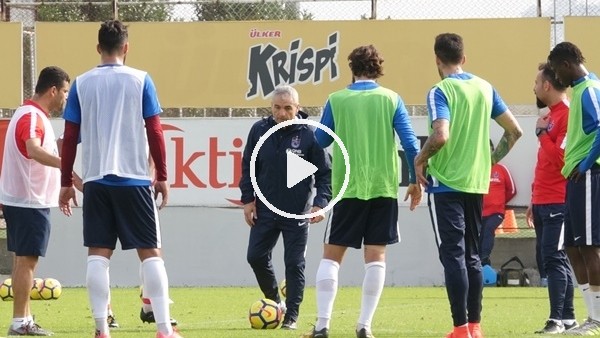 Trabzonspor, Galatasaray maçı hazırlıklarına başladı