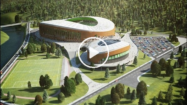 Çotanak Stadı'nın inşaatı sürüyor