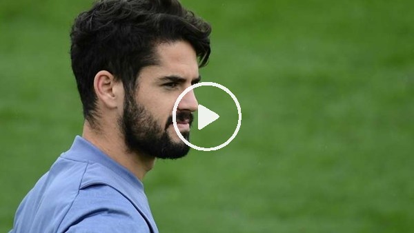 Isco'dan antrenmanda harika aşırtma golü