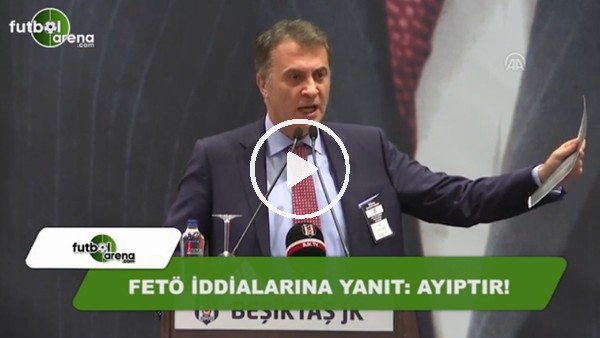 Fikret Orman'dan Fetö iddialarına yanıt! "Ayıptır..."