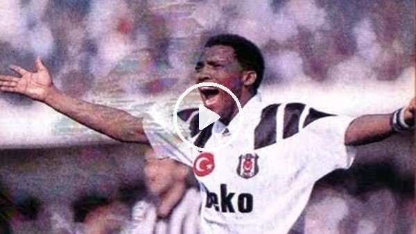 Fani Madida, Beşiktaş formasıyla ilk golünü Fenerbahçe'ye atıyor
