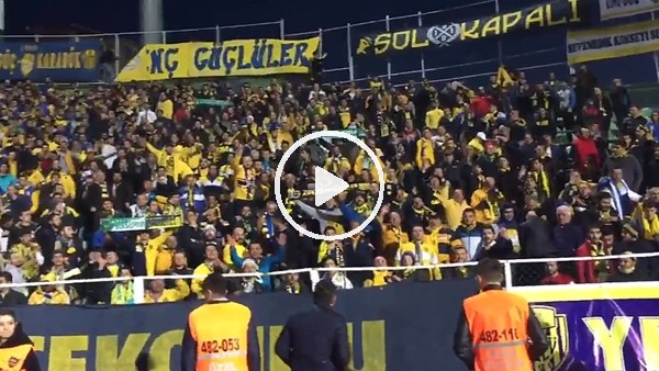 Ankaragücü taraftarı, Giresunspor galibiyetini kutladı!