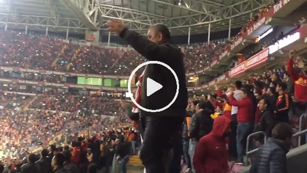 Galatasaraylı taraftardan çılgın dans!
