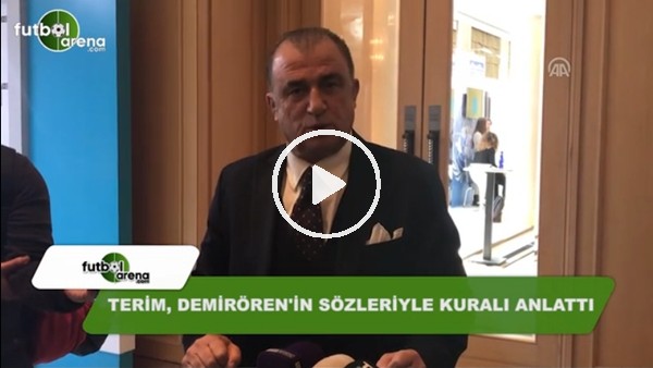 Fatih Teirm, Yıldırım Demirören'in sözleriyle yabancı kuralını anlattı