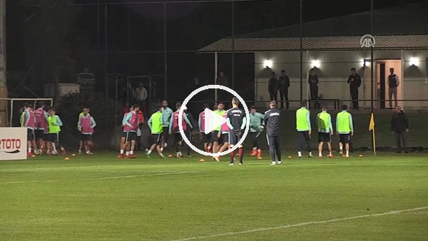 A Milli Futbol Takımı, Arnavutluk maçına hazır