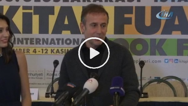 Abdullah Avcı, 36. İstanbul Kitap Fuarı'na katıldı