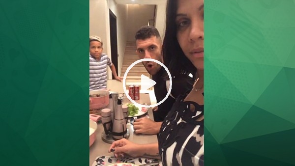 Fernandao akşam yemeğinde!