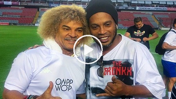 Ronaldinho'dan yine harika bir gol