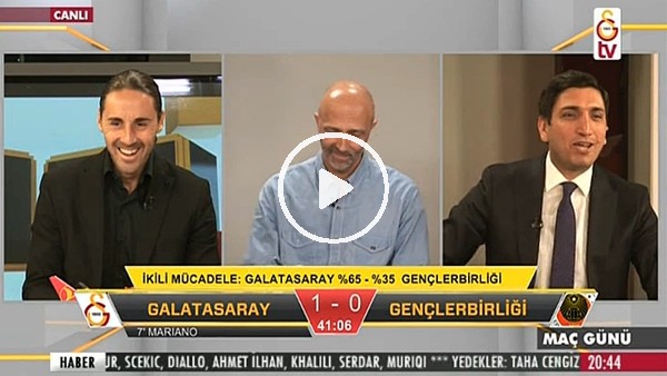 Maicon'un Gençlerbirliği'ne attığı golde GS TV!