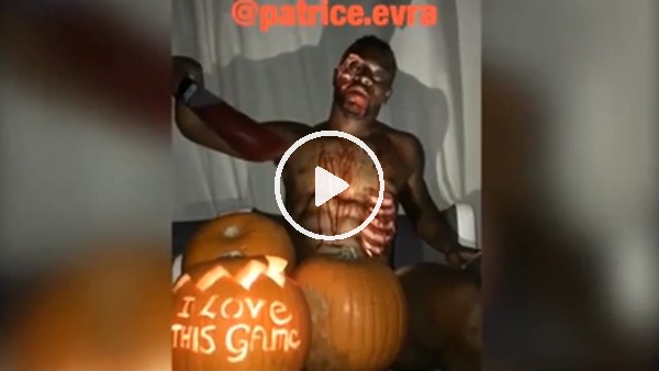 Patrice Evra'dan "Cadılar Bayramı" kutlaması