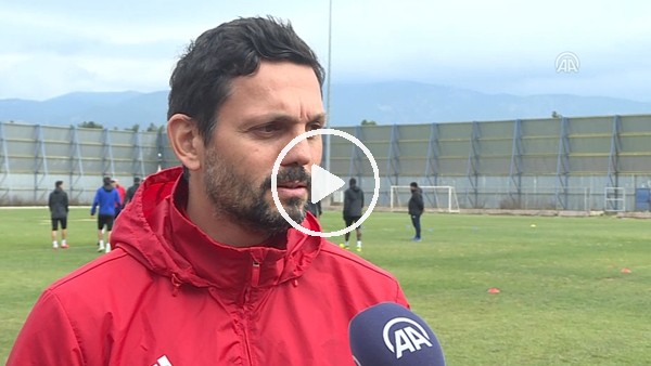 Erol Bulut: "Gol yollarındaki zaaflarımızı gidermeye çalışacağız"