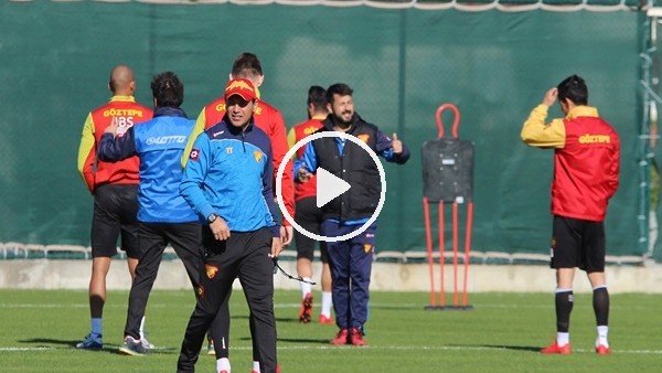 Göztepe'de Akhisarspor maçı hazırlıkları