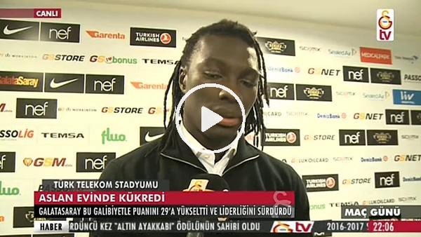 Gomis: "Kendi performansımdan memnun değilim"