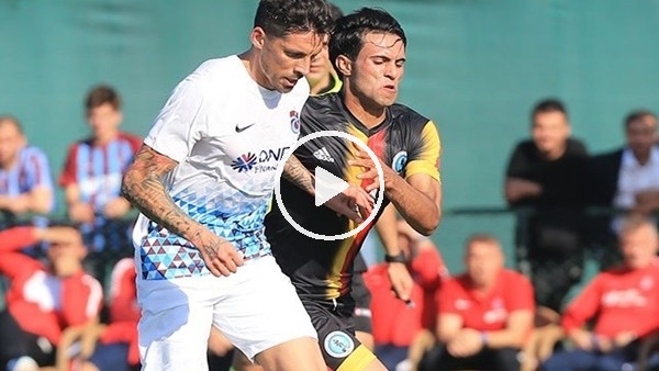 Trabzonspor hazırlık maçında farka gitti