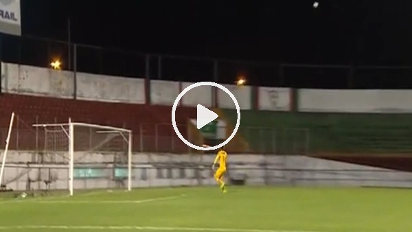 Santos'un genç yıldızı Diogo Vitor'dan muazzam gol!