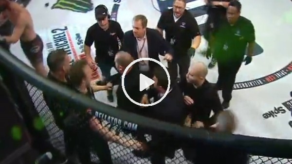 Conor McGregor hakeme saldırdı!