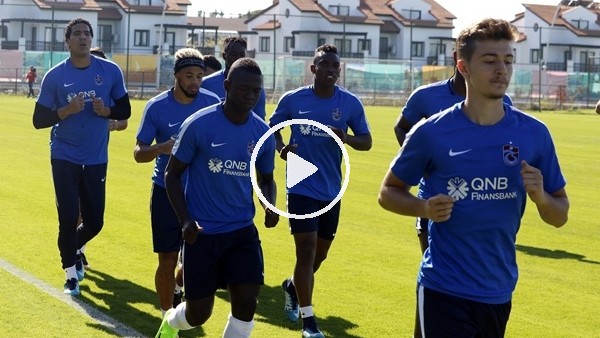Trabzonspor 11 eksikle Antalya'da hazırlıklara başladı