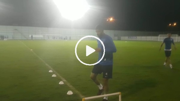 Rizespor'da  Ramos ve Ismael takımdan ayrı çalıştıı