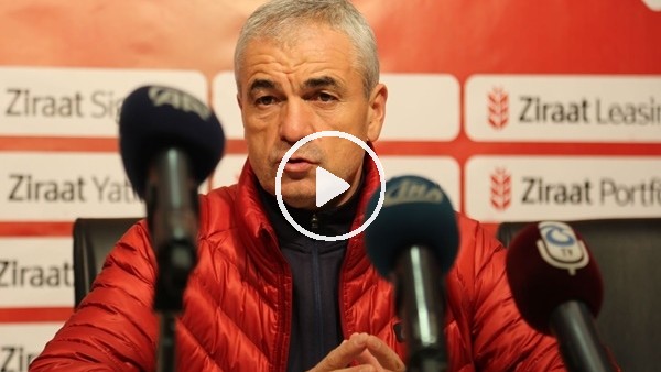 Rıza Çalımbay: "Beni en çok memnun eden oyun disiplini oldu"